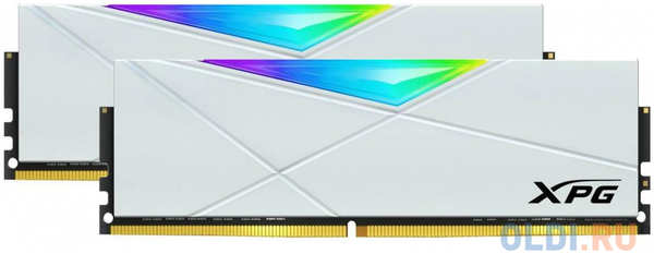 Оперативная память для компьютера ADATA XPG Spectrix D50 RGB DIMM 16Gb DDR4 3600 MHz AX4U36008G18I-DW50