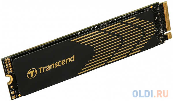 Transcend MTE240S SSD 500GB, 3D TLC, M.2 (2280), PCIe Gen4 x4, NVMe, R3800/W2800, TBW 850 4348510415