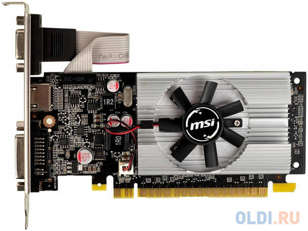 Видеокарта MSI GeForce GT 210 N210-1GD3/LP 1024Mb 4348510588