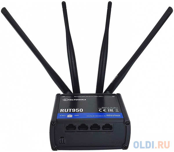 Wi-Fi роутер Teltonika RUT950 (RUT950U022C0) 4348510753