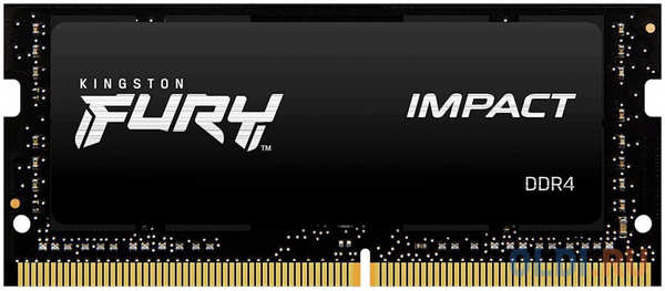 32GB Kingston DDR4 2666 SoDimm FURY Impact Gaming Memory KF426S16IB/32 Non-ECC, CL16, 1.2V, 2Gx8, KF426S16IB/32 RTL