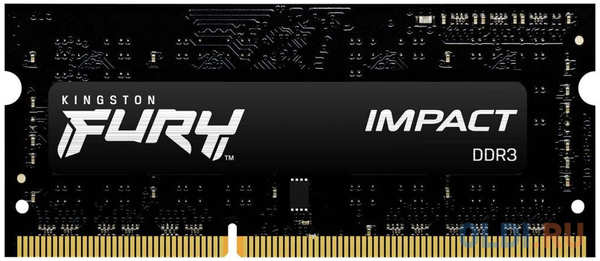 Оперативная память для ноутбука Kingston FURY Impact SO-DIMM 8Gb DDR3L 1866 MHz KF318LS11IB/8 4348511172