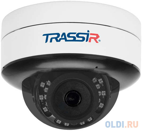 Видеокамера IP Trassir TR-D3121IR2 v6 3.6-3.6мм цветная корп.:белый 4348513307