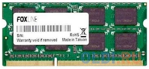 Оперативная память для ноутбука Foxline FL3200D4S22-16G SO-DIMM 16Gb DDR4 3200 MHz FL3200D4S22-16G 4348513911