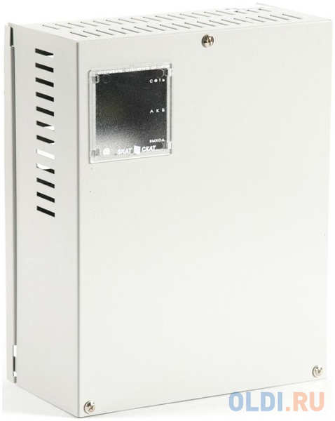 Бастион SKAT-1200 power supply 12 V, 5A, housing for 2x12Ah or 1x17Ah batteries SS TR PB