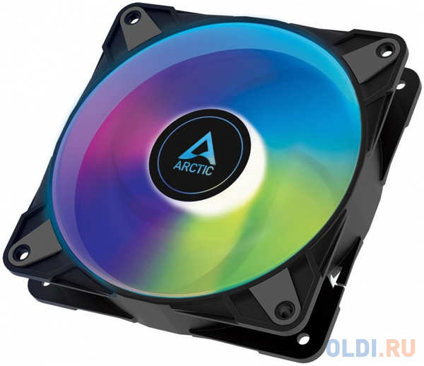 Arctic Cooling Вентилятор корпусной ARCTIC P12 PWM PST A-RGB 0dB (Black) - retail (ACFAN00231A) 4348516180