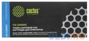 Картридж Cactus CS-C055HС 5900стр