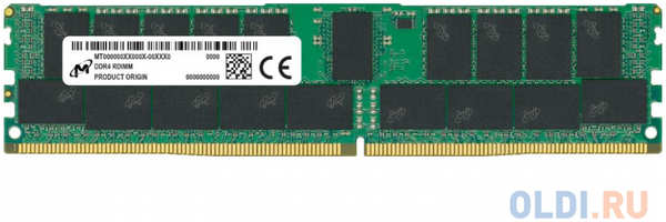 Память DDR4 32Gb 3200MHz Crucial MTA36ASF4G72PZ-3G2R1 RTL PC4-25600 CL19 RDIMM ECC 288-pin 1.2В dual rank 4348517443