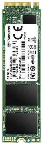 SSD накопитель Transcend MTE220S 512 Gb PCI-E 3.0 x4 4348521427