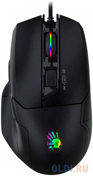 Мышь A4Tech Bloody W70 Max черный оптическая (10000dpi) USB 4348523597