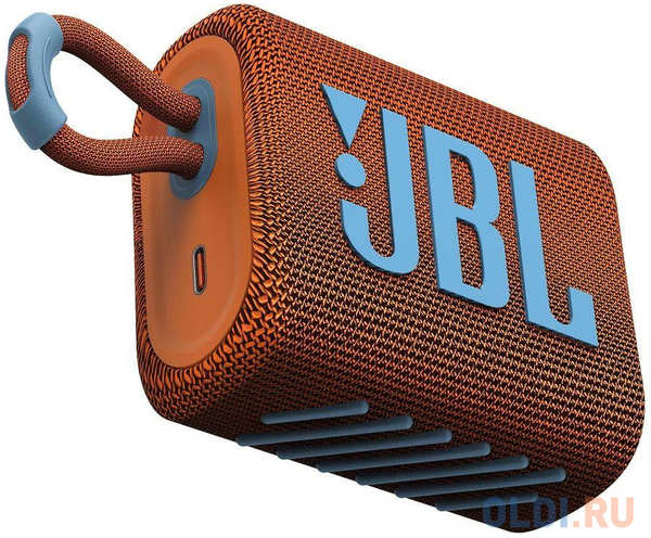 Колонка портативная JBL GO 3 1.0 (моно-колонка) Оранжевый 4348524038