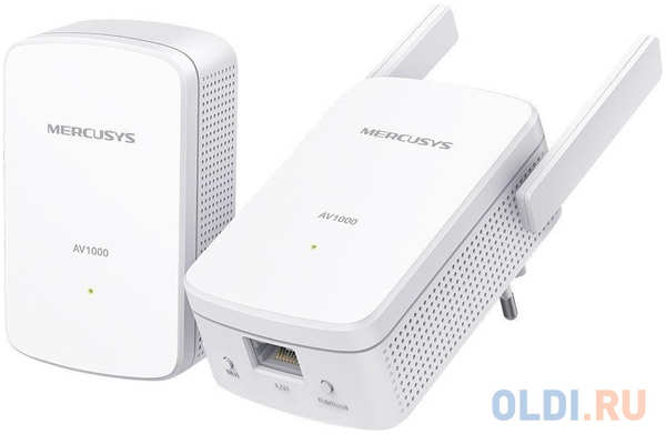 Mercusys MP510 KIT AV1000 Комплект гигабитных Wi-Fi адаптеров Powerline 4348525259