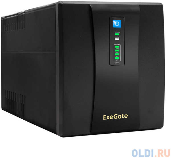 Exegate EP285490RUS ИБП ExeGate SpecialPro UNB-1200.LED.AVR.EURO.RJ.USB 4348525275