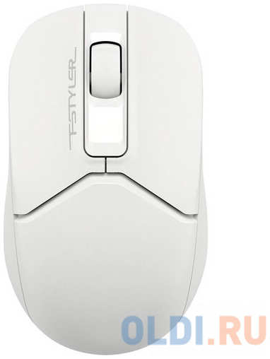 Мышь A4Tech Fstyler FG12S белый оптическая (1200dpi) silent беспроводная USB (3but) 4348525999