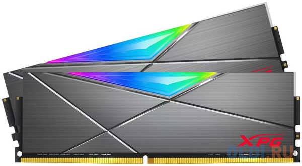 Оперативная память для компьютера ADATA XPG Spectrix D50 RGB Grey Gaming Memory DIMM 16Gb DDR4 3200 MHz AX4U32008G16A-DT50 4348527094