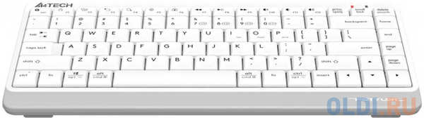 Клавиатура A4Tech Fstyler FBK11 белый/серый USB беспроводная BT/Radio slim 4348531432
