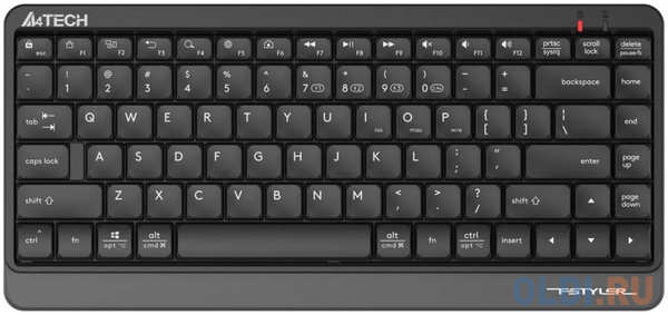 Клавиатура A4Tech Fstyler FBK11 черный/серый USB беспроводная BT/Radio slim 4348531437