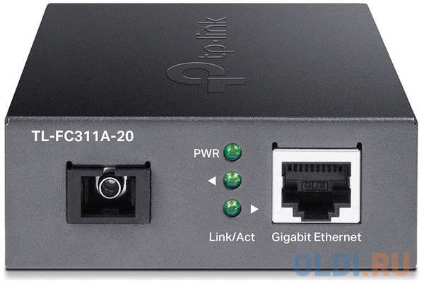 Медиаконвертер TP-Link TL-FC311A-20 WDM 1000Mbit RJ45 до 20km 4348534545