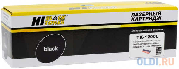 Hi-Black TK-1200L Тонер-картридж для Kyocera-Mita M2235/2735/2835/P2235/2335, 11 000 стр. 4348535525
