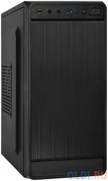 Exegate EX283129RUS Корпус Minitower ExeGate BAA-108U Black, mATX,, 1*USB+1*USB3.0, Audio 4348540089