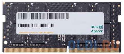 Оперативная память для ноутбука Apacer AS16GGB26CQYBGH SO-DIMM 16Gb DDR4 2666MHz