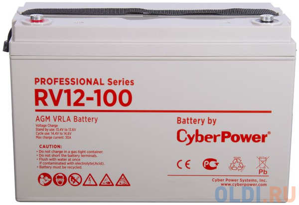 Battery CyberPower Professional series RV 12-100 / 12V 100 Ah 4348541101
