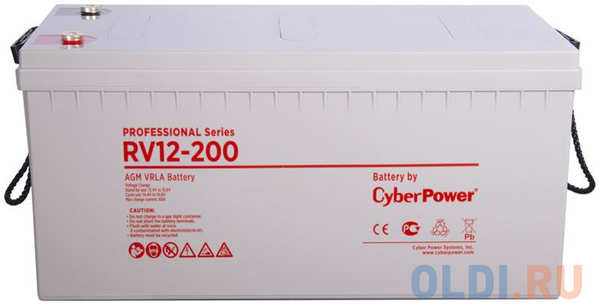 Battery CyberPower Professional series RV 12-200 / 12V 200 Ah