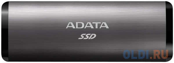 Внешний SSD диск 1.8 1 Tb USB 3.1 USB Type-C A-Data SE760 ASE760-1TU32G2-CTI
