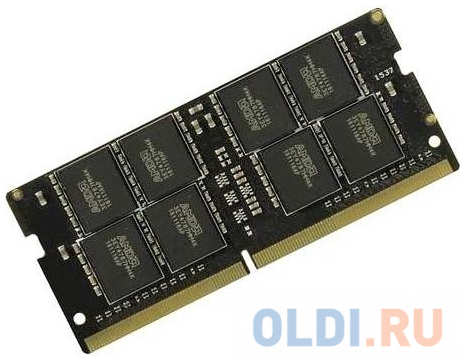 Оперативная память для ноутбука AMD R7416G2606S2S-UO SO-DIMM 16Gb DDR4 2666 MHz R7416G2606S2S-UO