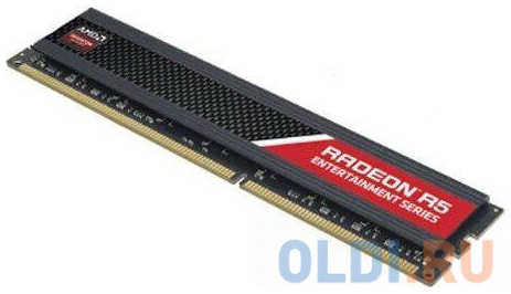 Оперативная память для компьютера AMD R5 Entertainment Series Black DIMM 2Gb DDR3L 1600MHz R532G1601U1SL-UO 4348543389