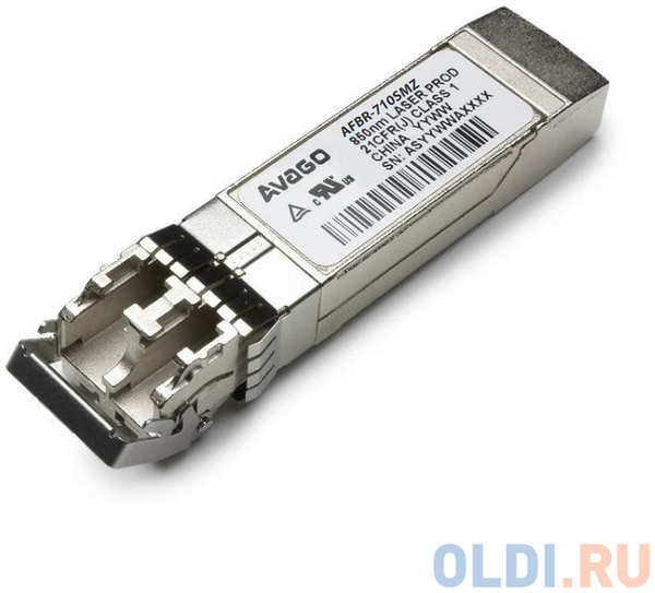 AFBR-710SMZ Transceiver 10G (10.3125 GBd Ethernet), SFP+, LC MM 300m, 850nm VCSEL laser, bail de-latch, Foxconn Avago {100} 4348545855