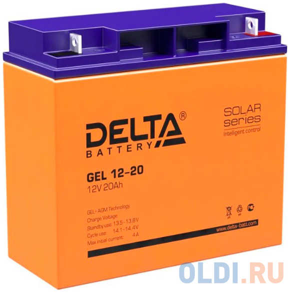 Батарея для ИБП Delta GEL 12-20 12В 20Ач 4348551108