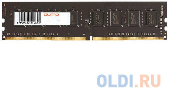 QUMO DDR4 DIMM 32GB QUM4U-32G2666N19 PC4-21300, 2666MHz