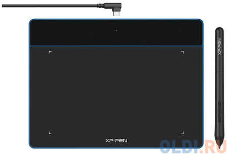 XP-Pen Графический планшет XPPen Deco Fun S USB голубой