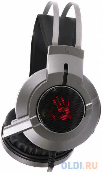 Наушники с микрофоном A4Tech Bloody G437 черный 1.8м мониторные оголовье (G437) 4348554050
