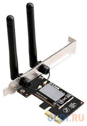 Сетевой адаптер WiFi D-Link DWA-548 DWA-548/10/C1A N300 PCI Express (ант. внеш. несъем.) 2ант. (упак:10шт)
