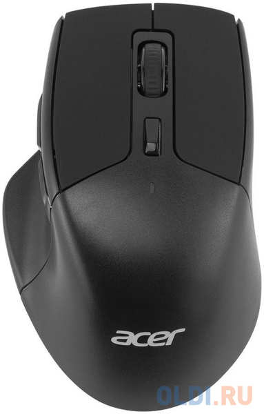 Мышь Acer OMR170 черный оптическая (1600dpi) беспроводная BT/Radio USB (6but) 4348556025