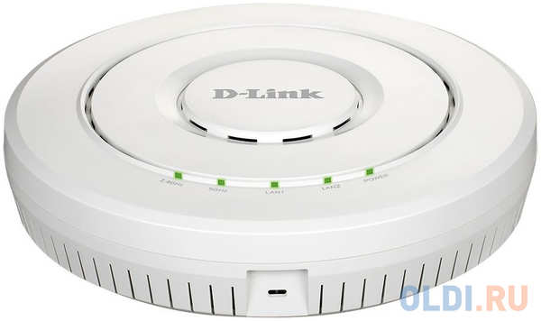 D-Link DWL-X8630AP/UN/A1A Двухдиапазонная унифицированная Wi-Fi 6 точка доступа AX3600 с поддержкой PoE