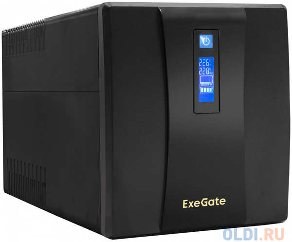 Exegate EP285503RUS ИБП ExeGate SpecialPro Smart LLB-1500.LCD.AVR.EURO.RJ 4348556634