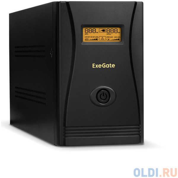 Exegate EP285487RUS ИБП ExeGate SpecialPro Smart LLB-1000.LCD.AVR.EURO.RJ 4348556691