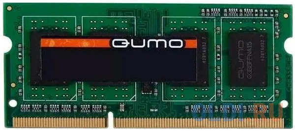 QUMO DDR3 SODIMM 4GB QUM3S-4G1333C(L)9 PC3-10600, 1333MHz 4348556697