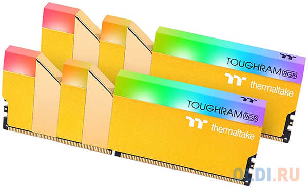 Оперативная память для компьютера Thermaltake TOUGHRAM RGB DIMM 16Gb DDR4 3600 MHz RG26D408GX2-3600C18A