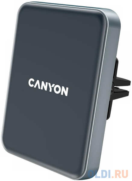 Canyon Car holder and wireless charger MegaFix, C-15, 15W, Input: USB-C: 5V/2A, 9V/3A; Output: 5W, 7.5W, 10W, 15W;89*65*12mm,0.195kg