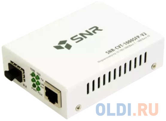 SNR Медиаконвертер 10/100/1000-Base-T / 1000Base-FX с SFP-портом 4348558535