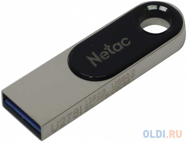 Флешка 128Gb Netac U278 USB 3.0 серебристый 4348561598