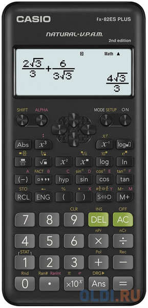 Калькулятор инженерный CASIO FX-82ESPLUS-2-SETD 10-разрядный 250394