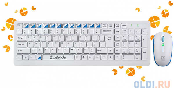 Клавиатура+ мышь Defender Skyline 895 Nano W(Белый) Кл:104, 1000/1500/2000dpi 434856307