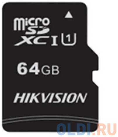 64GB Карта памяти MicroSDXC Hikvision Class 10 UHS-I V30 TLC R/W 92/30 MB/s без адаптера. 7 лет гар. 4348563102