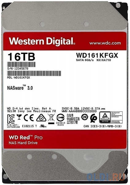 Жесткий диск Western Digital WD161KFGX 16 Tb