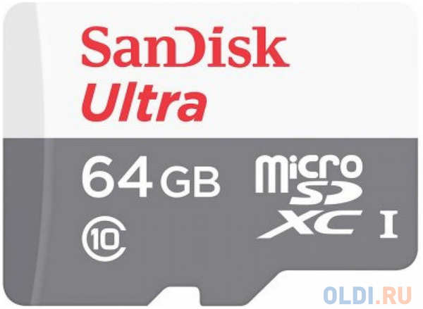 Карта памяти microSDXC 64Gb SanDisk SDSQUNR-064G-GN3MN 4348564982